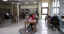 Kahramanmaraş’ta kütüphaneler öğrencilerin ders çalışması için hazırlandı