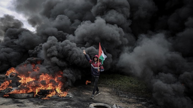 Filistinliler, İsrail güçlerinin 11 kişiyi öldürdüğü Nablus baskınını protesto etti