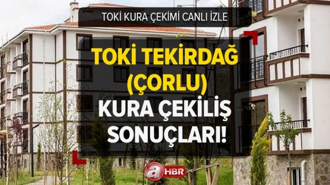 TOKİ KURA ÇEKİMİ CANLI İZLE