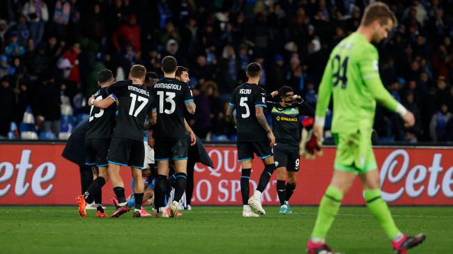 Napoli’nin serisini Lazio bitirdi!