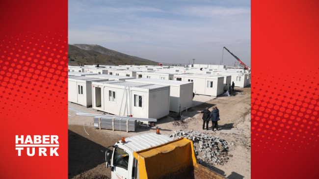 AFAD deprem bölgesinde kurulan çadır ve konteyner sayılarını açıkladı