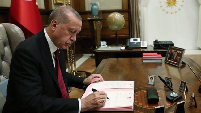 Cumhurbaşkanı Erdoğan’ın imzasıyla 6 ülkenin büyükelçisi merkeze alındı