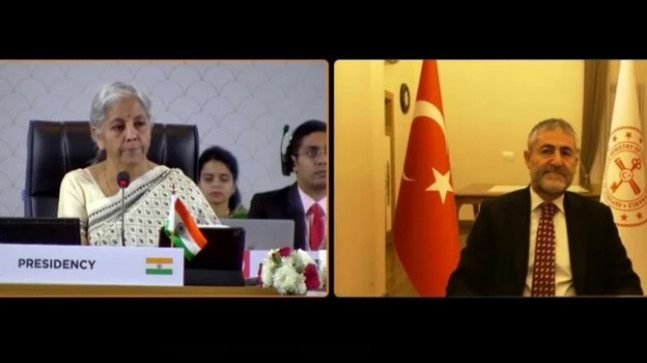 Nebati, G20 Maliye Bakanları ve Merkez Bankası Başkanları Toplantısı’na katıldı