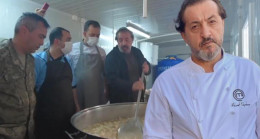 Ünlü şef Mehmet Yalçınkaya, Hatay’da askerlerle birlikte yemek pişirdi – Magazin Haberleri