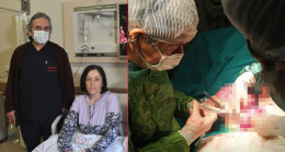 Tam 40 santimetre boyunda! Kilo aldığını sanıyordu, karnından çıkanlar görenleri şaşırttı