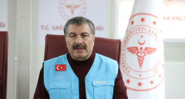 Bakan Koca'dan depremde seferber olan sağlık çalışanlarına teşekkür