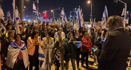 İsrail’de protestolar sürüyor! Netanyahu hükümetine tepki