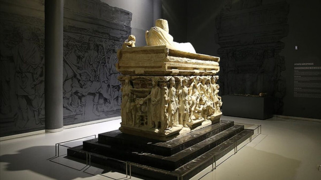 Roma dönemine ait Antakya Lahdi müzede özel alanda sergileniyor