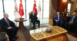 Başkan Erdoğan, Tahir Budaqov'u kabul etti