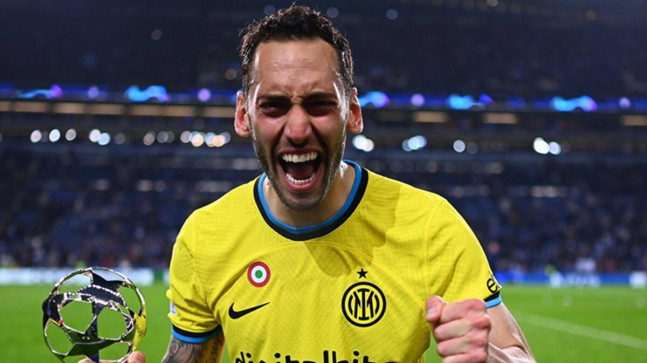 Inter çeyrek finale yükseldi, Hakan Çalhanoğlu maçın oyuncusu seçildi