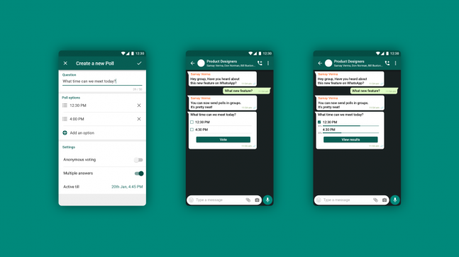 WhatsApp anketlere ayar geliyor: Seçenek sınırı