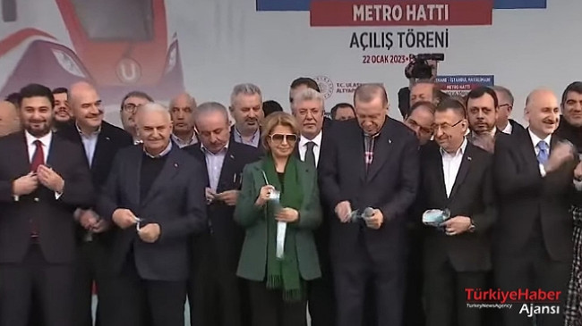 Erdoğan, Kâğıthane-İstanbul Havalimanı Metro Hattının Açılışını Yaptı – Siyaset