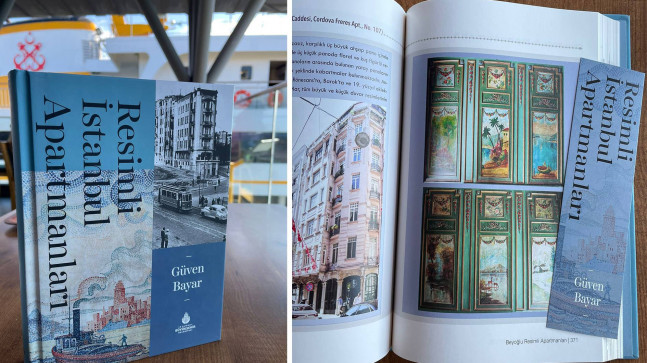 Güven Bayar’ın “Resimli İstanbul Apartmanları” kitabı çıktı