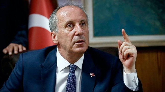 Memleket Partisi’nin cumhurbaşkanı adayı Muharrem İnce oldu