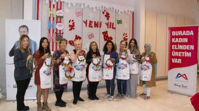 Mersin’de kadınlara yönelik atölyeler devam ediyor