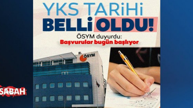 Son dakika: ÖSYM’den YKS açıklaması! Tarih belli oldu: Başvurular bugün başlıyor…