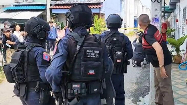 Tayland’da polis müfettişine 24 saat süren operasyon