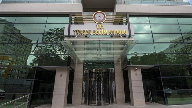 YSK’dan cumhurbaşkanı adaylarının alacağı yardımlara ilişkin genelge