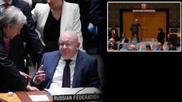 BM toplantısına damga vuran an! Ukrayna'nın 'talebi' Rus yetkiliye salonu terk ettirdi