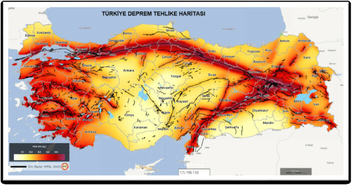 AFAD'ın yeni uygulamasıyla adrese göre deprem tehlikesi haritada görülebilecek