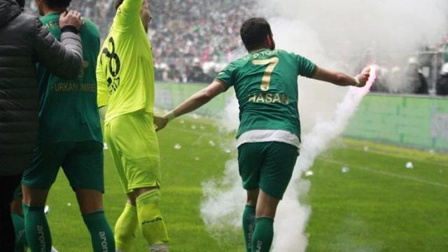 Olayların durulmadığı Bursaspor-Amedspor maçı sonrası 7 kişi gözaltına alındı