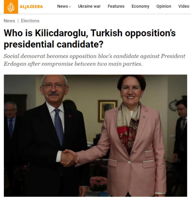 Kılıçdaroğlunun adaylığı dünya medyasında: Her seçimi kaybetmesiyle bilinir