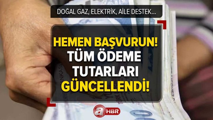 18 yaşından büyüklere başvuru ekranı açık! Tüm ödemeler başladı, hepsi güncellendi! Doğal gaz, elektrik, aile destek programı, evde bakım maaşı!