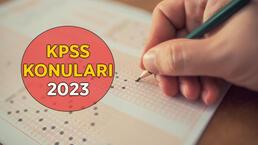 KPSS Konuları 2023... KPSS Lisans, Ön Lisans ve Ortaöğretim Konuları ve Soru Dağılımı