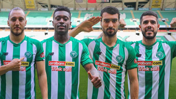 Konyaspor'da 4 yeni transfer için imza töreni