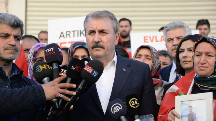 Mustafa Destici, Diyarbakır'da konuştu: HDP'nin arkasında olduğu bir aday desteklenemez