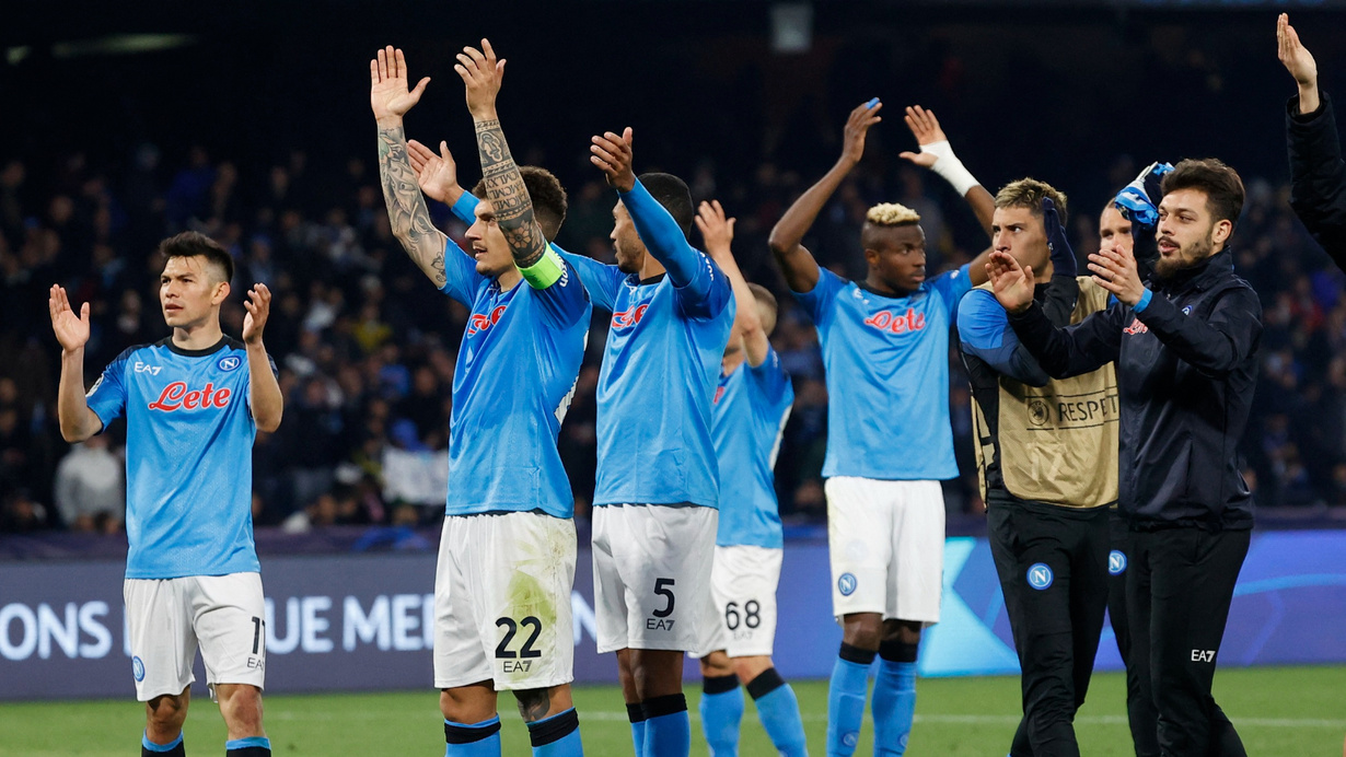 Şampiyonlar Ligi'nde gecenin maçları: Napoli ve Real Madrid çeyrek finalde